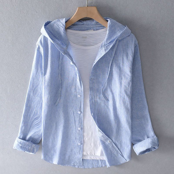 NOVA -  LINEN HOODIE